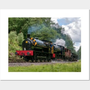 Hunslet Austerity Tank Engines Posters and Art